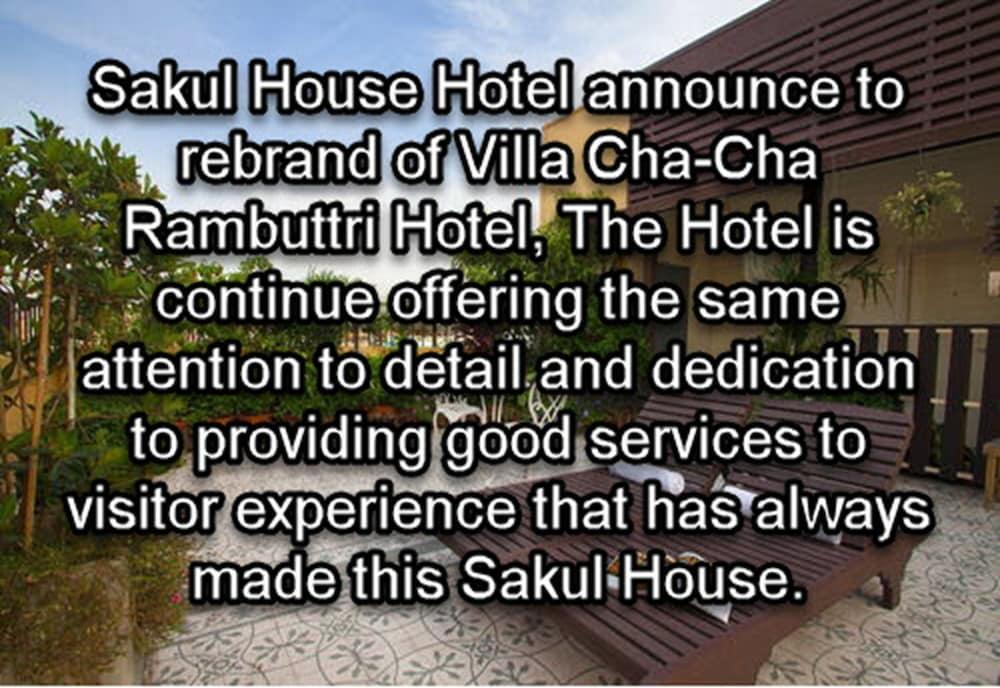 Sakul House Hostel Bangkok Exterior foto